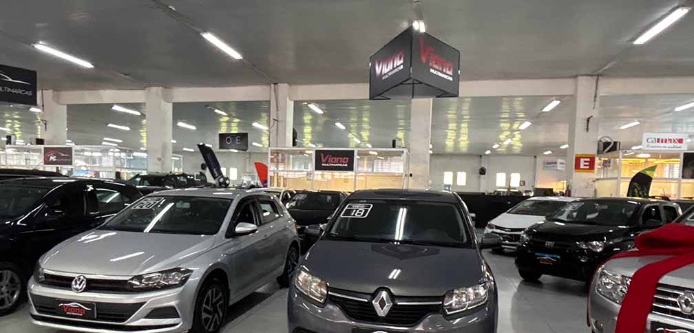 Fachada da loja Viana Multimarcas